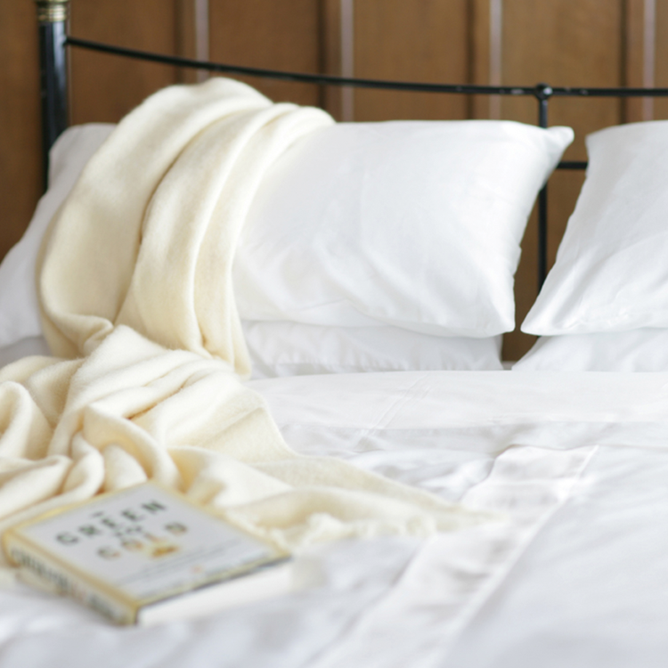 Percale Organic Cotton Duvet Cover - Abaca Mattresses