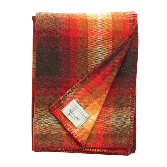 Flam (Flame) Welsh Blanket - Abaca Mattresses
