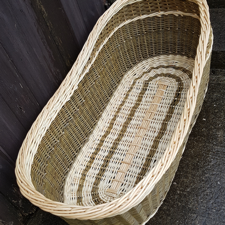 Hand Woven Moses Basket - Abaca Mattresses