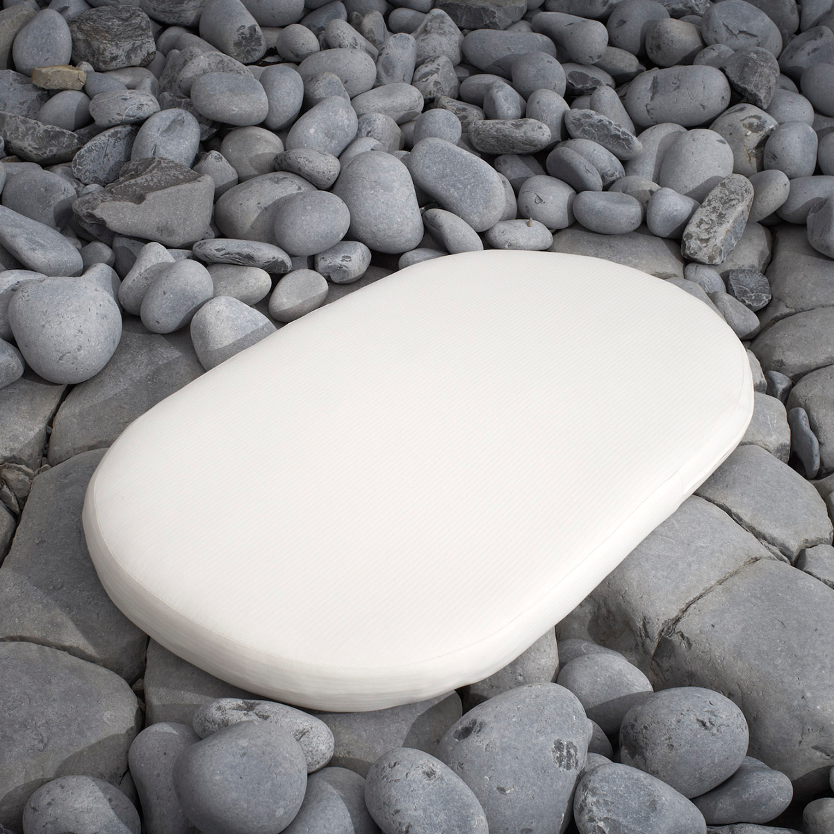 Pebble top crib mattress